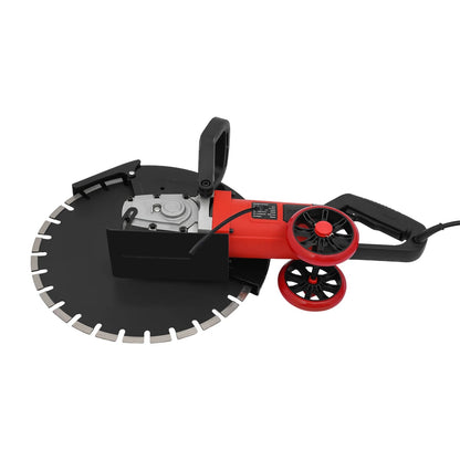 16In 4000W Electric Concrete Saw Brick Cutter Circular Saw Wall Slotting Groving with Saw Blade and Rolling Pulley 3000RPM    Home Decor Supply | Online Retail | ShoreShopper.com