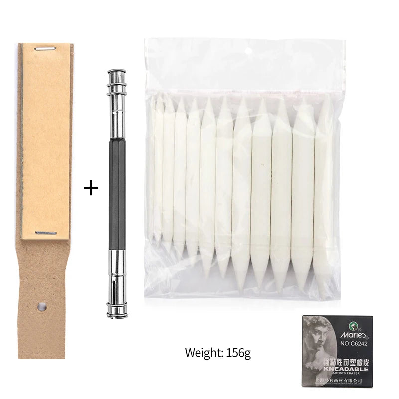 Blending Stumps and Tortillions Paper Art Blenders with Sandpaper Pencil Sharpener Pointer Artist Set For Art Drawing Supplies    Home Decor Supply | Online Retail | ShoreShopper.com