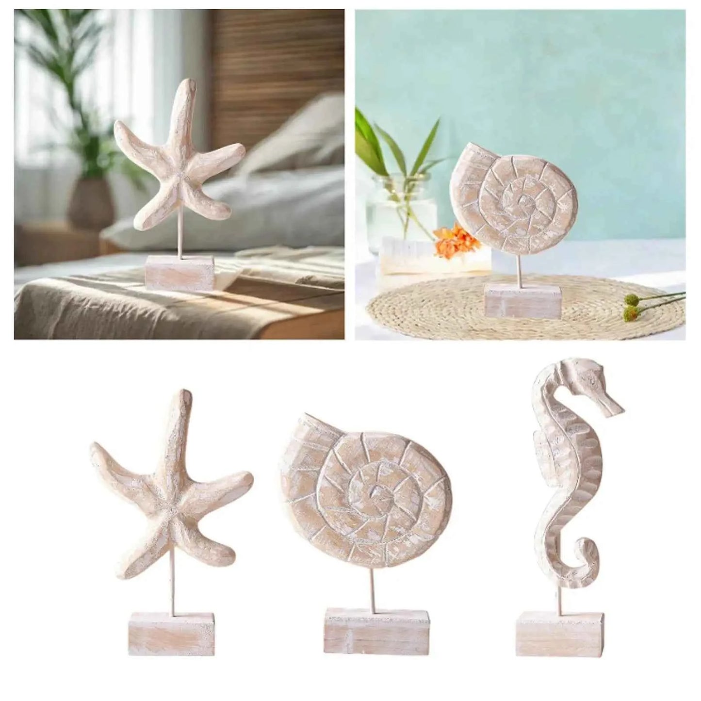 Large Starfish Hanging Decor Ornament Modern Decorative Statuette for Marine Theme Bedroom Display
