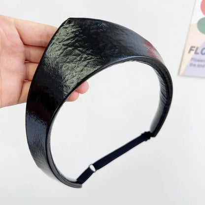 Fashion Adjustable Women Headband Leather Anti Slip Headband European And American Crown Hairband Ladies Headwear    Your Coastal Marketplace | Shoreshopper.com