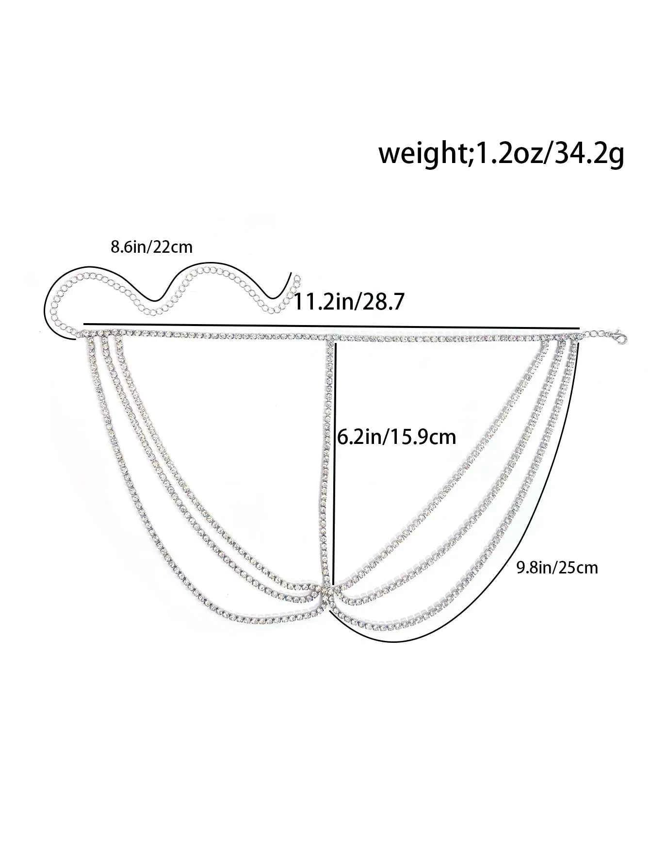 Headwear Nightclub Retro Multi layered Headwear Hair Chain Accessories Female Chain