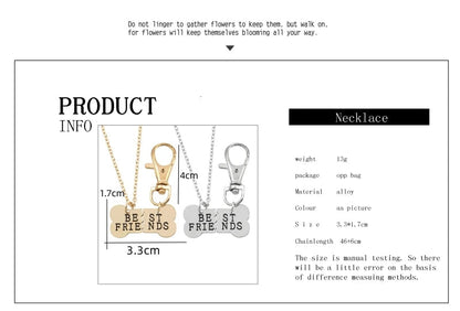 New Best Friends Necklace For Women Girls Broken Heart Puzzle Musical Note Pendant Necklaces BFF Friendship Forever Jewelry Gift    Home Decor Supply | Online Retail | ShoreShopper.com
