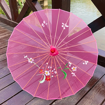 Transparent Silk Umbrella Dance Craft Umbrella Photography Decoration Ceiling Ancient Costume Prop Umbrella Women Hanfu Cosplay    Your Coastal Marketplace | Shoreshopper.com