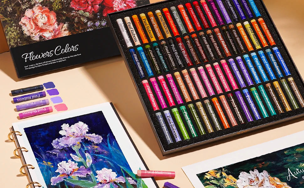 Paul Rubens Oil Pastels Professional Soft Oil Pastels for Artists, Beginners, Students, Kids Art Supplies    Home Decor Supply | Online Retail | ShoreShopper.com