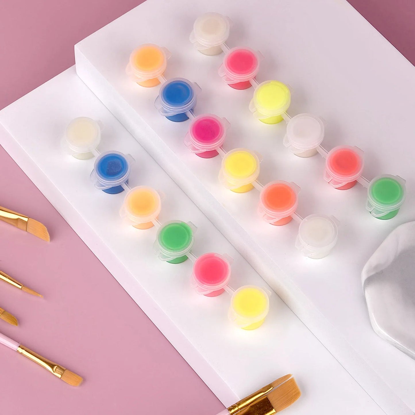 6Colors Acrylic Fluorescent Paint Glow In Dark DIY Painting Art Materials Arts Crafts Painting Tool DIY Graffiti Acrylic Pigment    Home Decor Supply | Online Retail | ShoreShopper.com