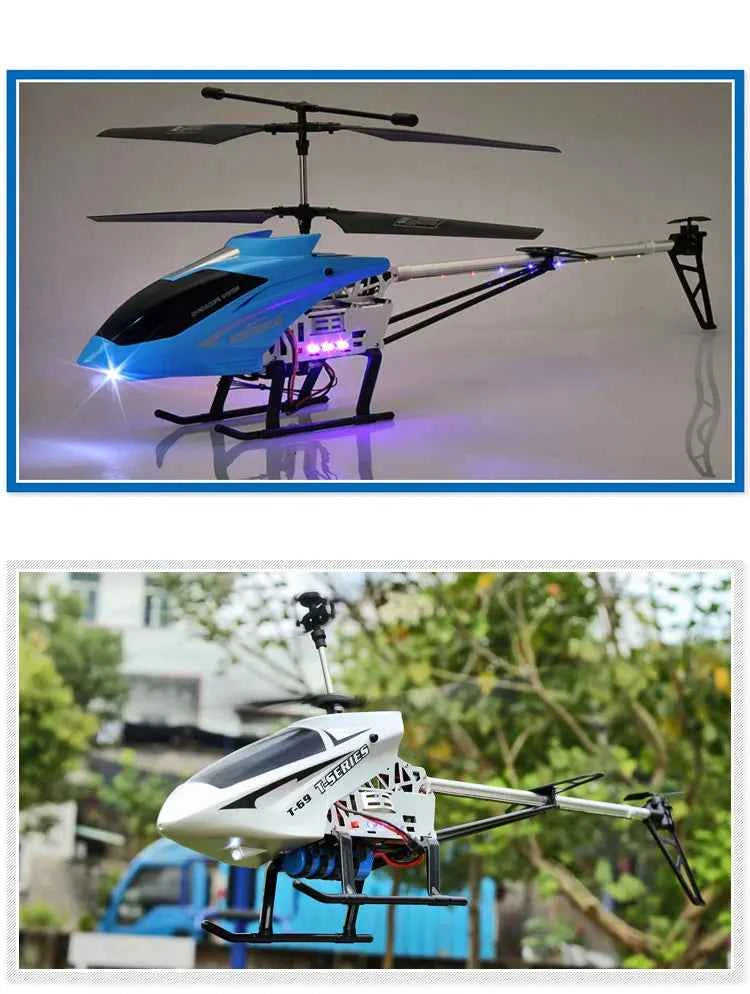 RC Helicopter Durable Charging UAV Model Toy Fall-resistant Remote Control UAV Outdoor Aircraft Children's Birthday