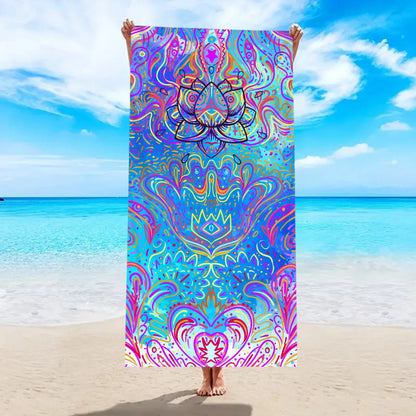 1pc Bohemian beach towel, ultra-fine fiber quick drying beach towel, multifunctional beach towel for beach swimming and vacation    Your Coastal Marketplace | Shoreshopper.com