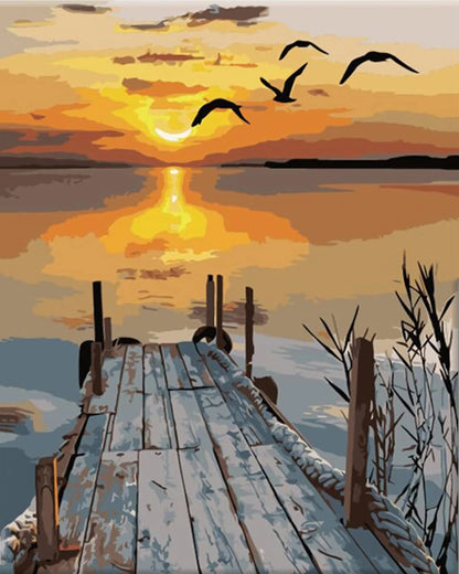 Paint by Numbers Kit for Adults，children，Beginner to Advanced NumberOil Paintin ，Home Decor ，DIY Art Scenery Oil Paintin 40X50C    Home Decor Supply | Online Retail | ShoreShopper.com