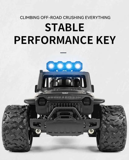RC Off road Truck 1/16 4WD RTR Durable Beginner All Terrain RC Car High Speed 20Km/h Remote Control Monster Truck Adult Gift Toy
