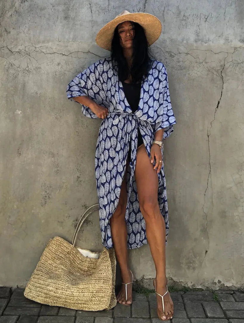 Beach Dress Tunic Cover up Embroidery Kaftan Saida de Praia Women Bikini Cover-up Pareo Sarong Beachwear    Your Coastal Marketplace | Shoreshopper.com