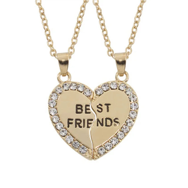 New Best Friends Necklace For Women Girls Broken Heart Puzzle Musical Note Pendant Necklaces BFF Friendship Forever Jewelry Gift    Home Decor Supply | Online Retail | ShoreShopper.com