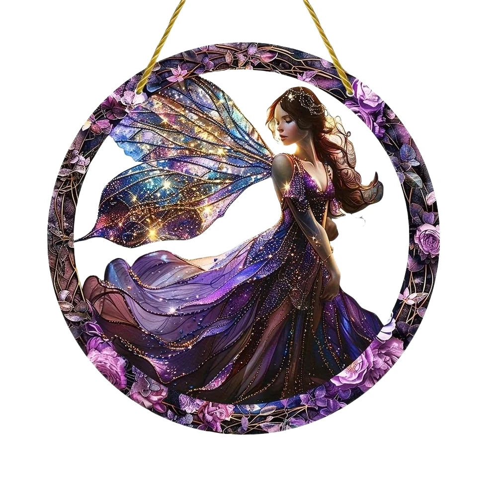 Enchanting Elf Fairy Acrylic Sun Catcher Window Door Display, Seasonal Summer Decor - for Home, Bar, for Daily Christmas Decor    Your Coastal Marketplace | Shoreshopper.com