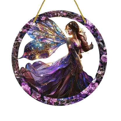 Enchanting Elf Fairy Acrylic Sun Catcher Window Door Display, Seasonal Summer Decor - for Home, Bar, for Daily Christmas Decor    Your Coastal Marketplace | Shoreshopper.com