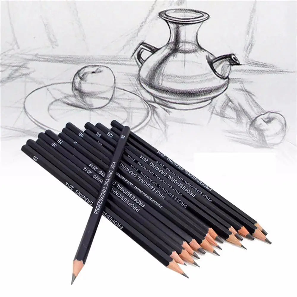 4B 5B 6B 10B 12B 1B Stationery Supplies For Exam HB 2B 6H 4H 2H 3B Professional Sketch Drawing Pencil Set Painting Pencils    Home Decor Supply | Online Retail | ShoreShopper.com