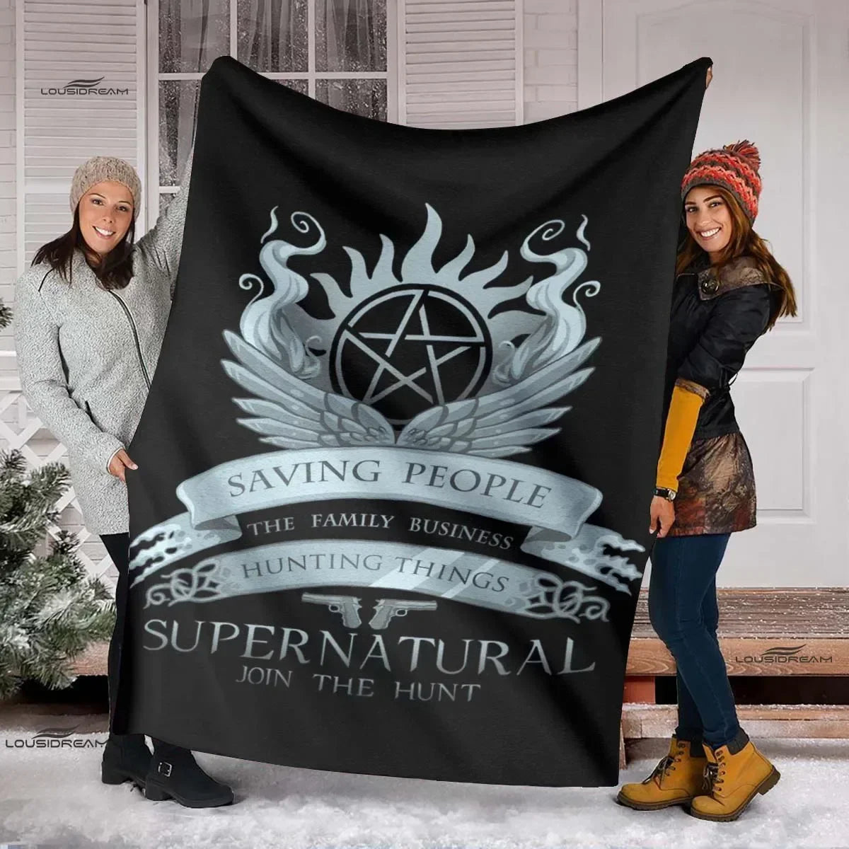 Multi-size Supernatural 3D Printing Four Seasons Blanket Sofa Cover Travel Bed Plush Blanket Lightweight Flannel Blanket    Your Coastal Marketplace | Shoreshopper.com