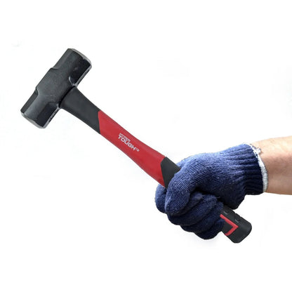 4 lb Sledge Hammer Fiberglass Handle Comfort Grip Double Injected Carbon Steel Head Heat Treated Drop Forged Home Improvement    Home Decor Supply | Online Retail | ShoreShopper.com