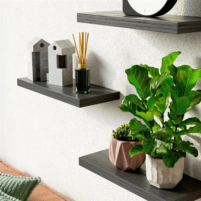 A69efloating Shelves For Wall,16In Wood Wall Shelf For Room Decor/Storage/Display,For Bedroom,Bathroom,Living Room,Kitchen    Home Decor Supply | Online Retail | ShoreShopper.com