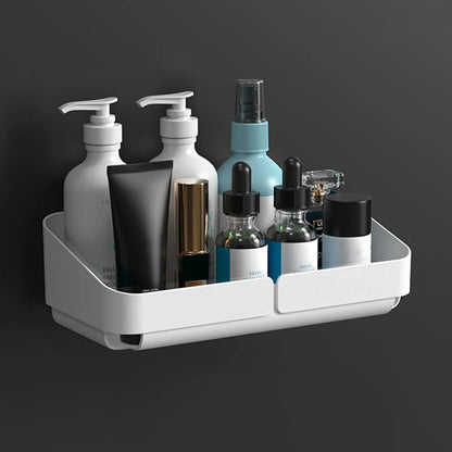 Bathroom  Kitchen Convenience Rack Shelf Makeup Storage Organizer Cosmetics Shampoo Rack Shower Shelf Wall Spice No Drilling    Home Decor Supply | Online Retail | ShoreShopper.com