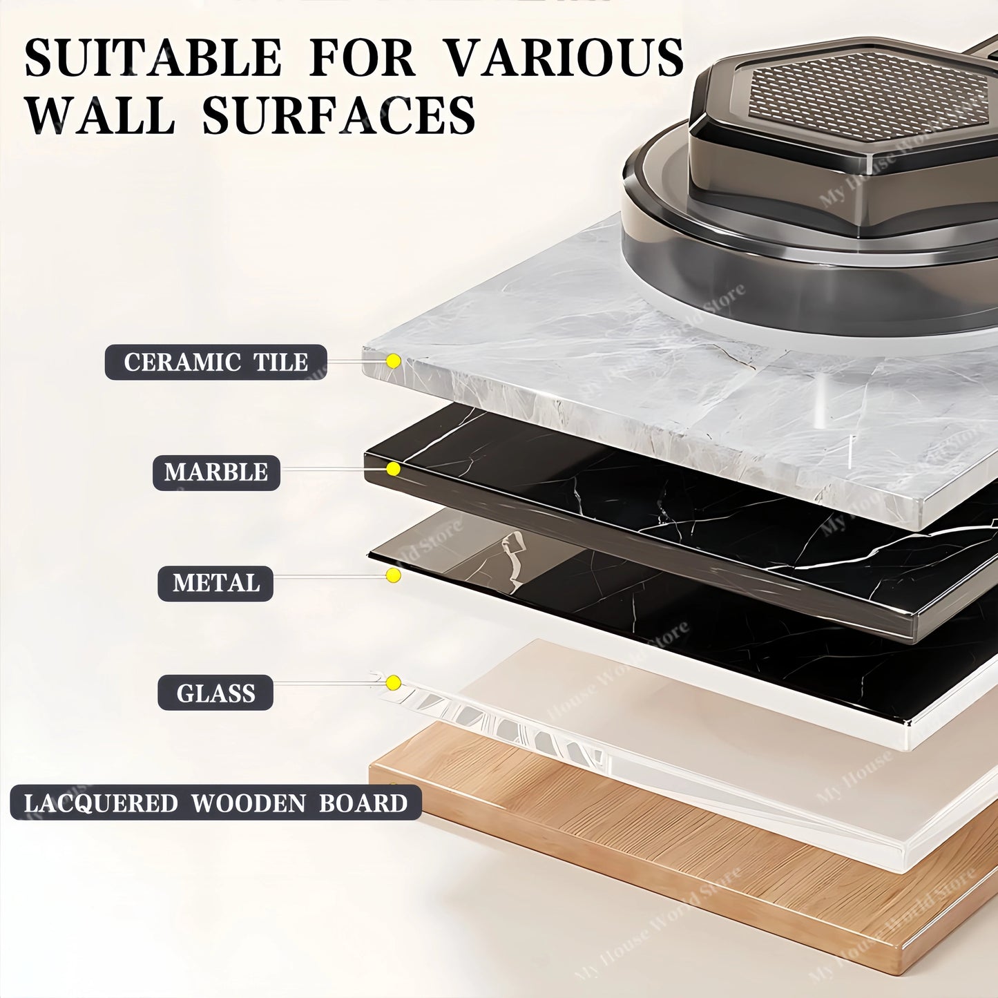 Shower Suction Cup Shelf Storage Shelf Home Organizer Shelf Holder Bathroom Organizer Suction Cup Wall Mounted Storage Rack    Home Decor Supply | Online Retail | ShoreShopper.com