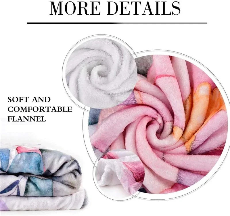 Cute pink blanket Plush Blanket Soft Flannel All-Season Couch for Home Office Iconic Character Art Warm Stylish for Living Room    Your Coastal Marketplace | Shoreshopper.com