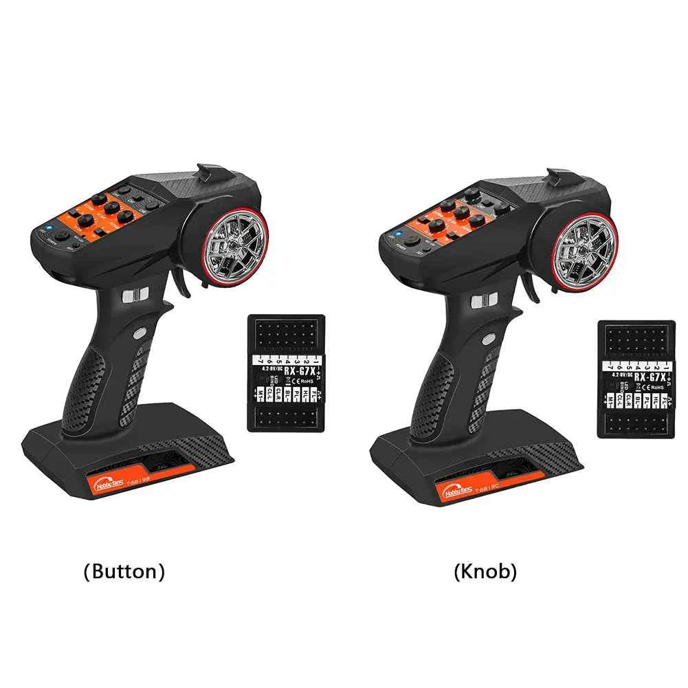 7 Channels 2.4G RC Transmitter and Receiver Anti-Jamming Remote Controller RC Controller for RC Car RC Crawler RC Boat