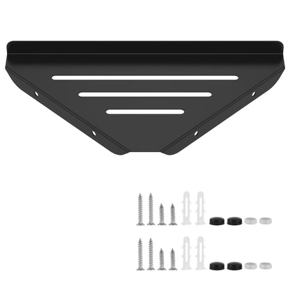 Wall Mount Shower Corner Shelf No-drill 304 Stainless Steel Corner Shampoo Body Wash Storage Organizer for Bathroom Glass Shelf    Home Decor Supply | Online Retail | ShoreShopper.com