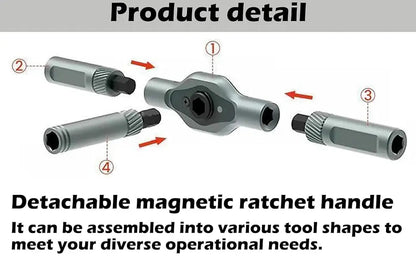 24 in 1 Magnetic Screwdriver Set DIY Multifunction Ratchet Screwdriver Multi Bits Mini Repair Tool Kit for Furniture Computer    Home Decor Supply | Online Retail | ShoreShopper.com
