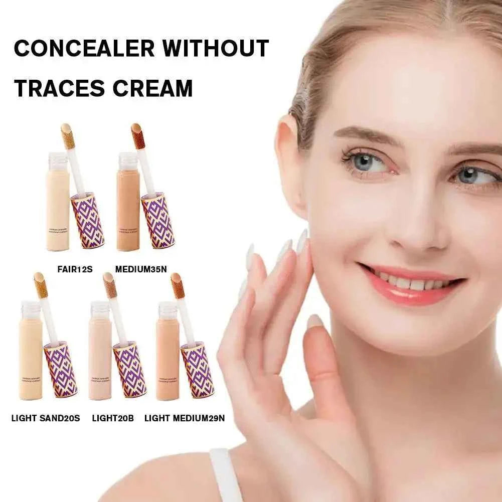 Moisturizing Liquid Foundation Covering Black Circles Blemishes Acne Marks Spots Oil-control Concealer Cream Waterproof Makeup
