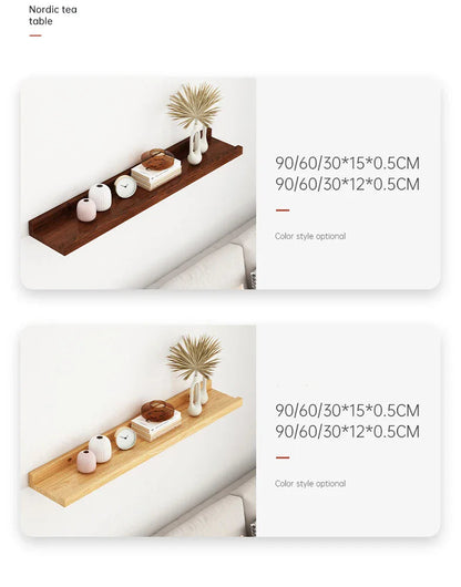 Wooden Floating Shelf Wall Mounted U-shaped Shelf Display Stand For Living Room Bathroom Kitchen Organizer Storage Rack    Home Decor Supply | Online Retail | ShoreShopper.com