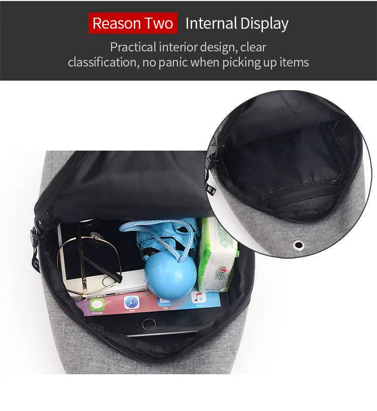 Men's Waterproof Large Capacity Fanny Pack, Adjustable Strap For Outdoor Activities, Travel Running, Hiking, And Cycling    Home Decor Supply | Online Retail | ShoreShopper.com