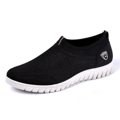 2023 Summer Mesh Shoe Sneakers for Men Shoes Breathable Men's Casual Shoes Slip-On Male Shoes Loafers Casual Walking Sneakers - ShoreCo.Shop
