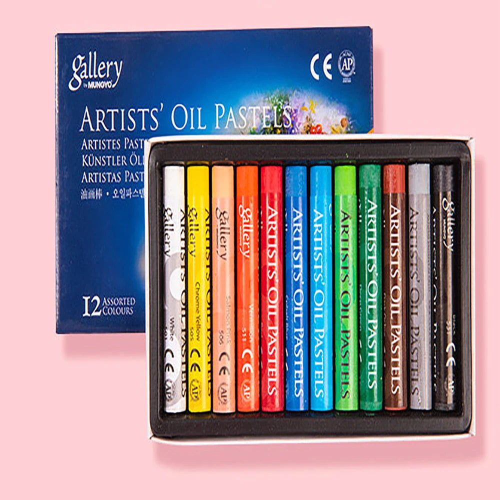 Artists' Soft Oil Pastels, Professional Set of 12/25/48 Assorted Color, Water-Soluble Non-toxic Drawing Supplies    Home Decor Supply | Online Retail | ShoreShopper.com