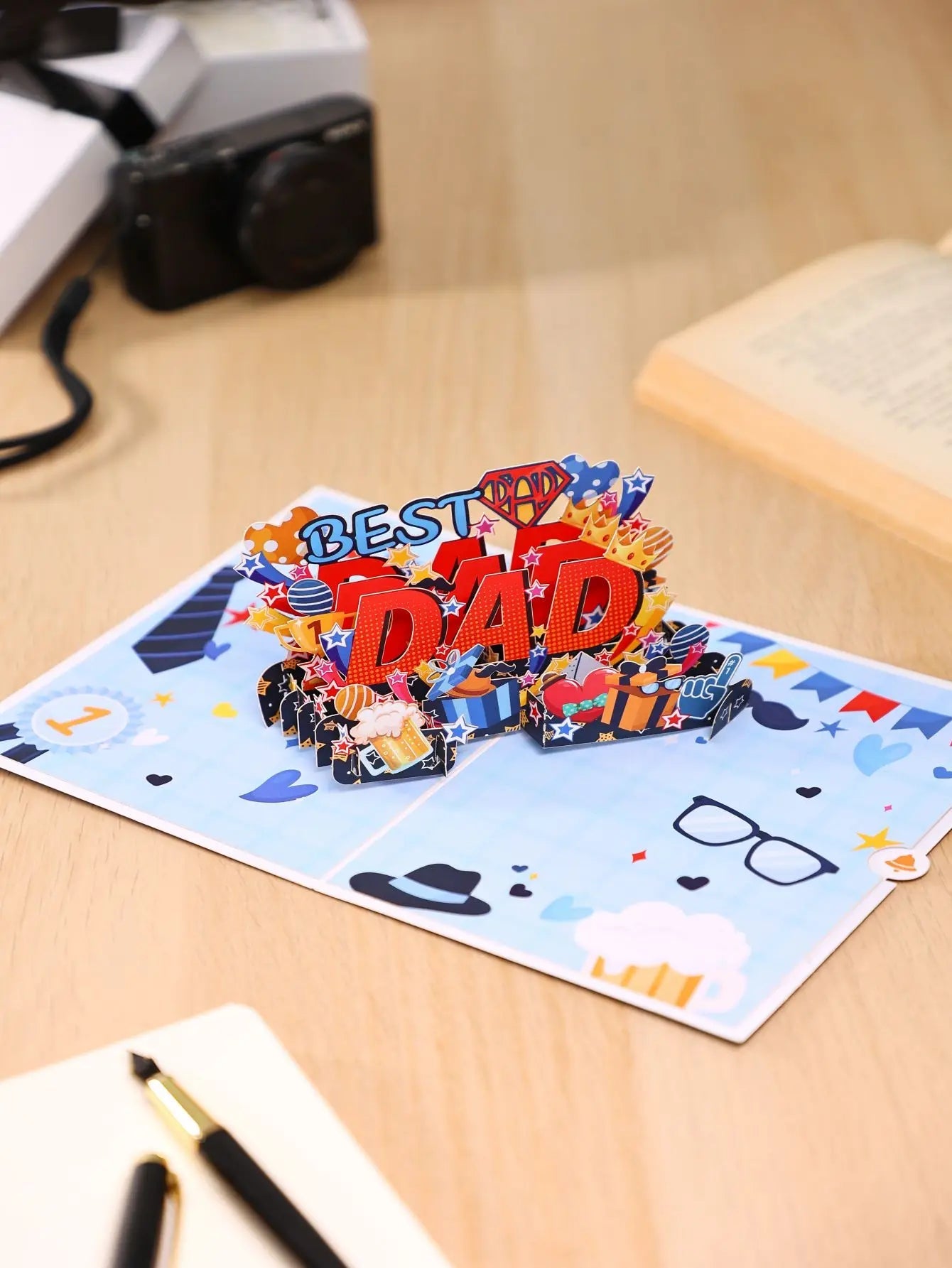 Best Dad Greeting Cards, Handmade Floral Cards, Creative Paper Crafts for Father's Day, Birthdays, and Anniversaries.    Your Coastal Marketplace | Shoreshopper.com