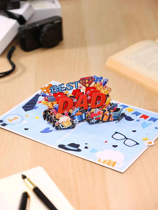 Best Dad Greeting Cards, Handmade Floral Cards, Creative Paper Crafts for Father's Day, Birthdays, and Anniversaries.