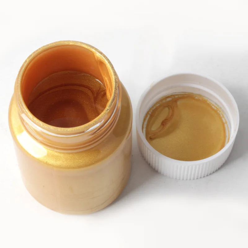 Metallic Acrylic Paint Waterproof, Statue Coloring Hand-painted Art Graffiti Gold/Silver Watercolor Pigments    Home Decor Supply | Online Retail | ShoreShopper.com