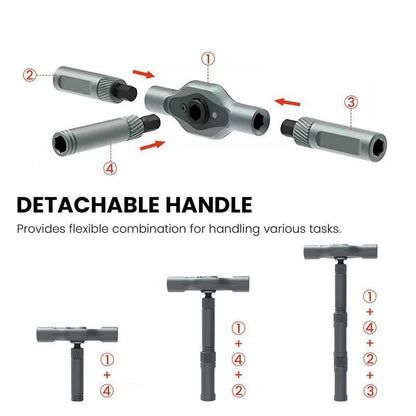 24 in 1 Magnetic Screwdriver Set DIY Multifunction Ratchet Screwdriver Multi Bits Mini Repair Tool Kit for Furniture Computer    Home Decor Supply | Online Retail | ShoreShopper.com