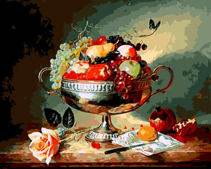 HUACAN Paint By Number Fruit Flower DIY Drawing Canvas Handpainted Pictures By Number Still Life Home Decoration    Home Decor Supply | Online Retail | ShoreShopper.com