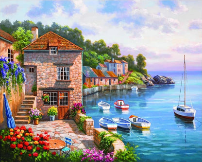 Paint by Numbers Kit for Adults，children，Beginner to Advanced NumberOil Paintin ，Home Decor ，DIY Art Scenery Oil Paintin    Home Decor Supply | Online Retail | ShoreShopper.com
