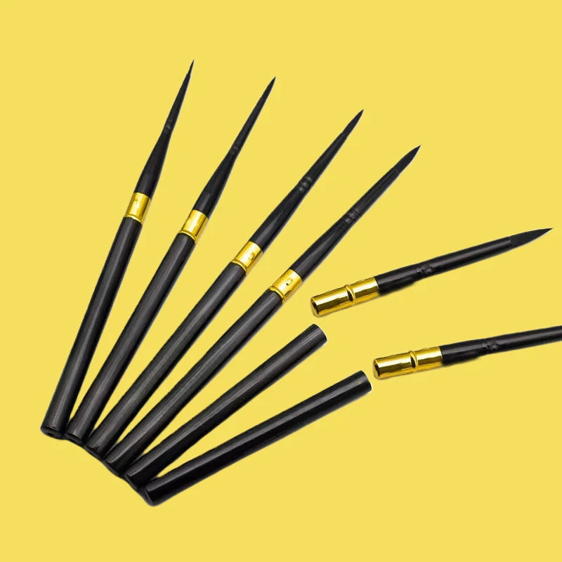 Round tip detachable Travel Paintbrush, Student Painting Graffiti paintbrush Watercolor gouache Painting Beginner art set    Home Decor Supply | Online Retail | ShoreShopper.com