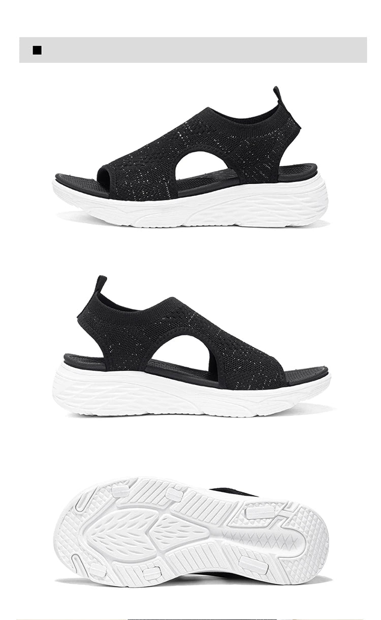 Women's Summer Shoes Breathable Open Toe Wedge Sandals Lightweight Outdoor Comfortable Ladies Casual Walking Sandals    Your Coastal Marketplace | Shoreshopper.com