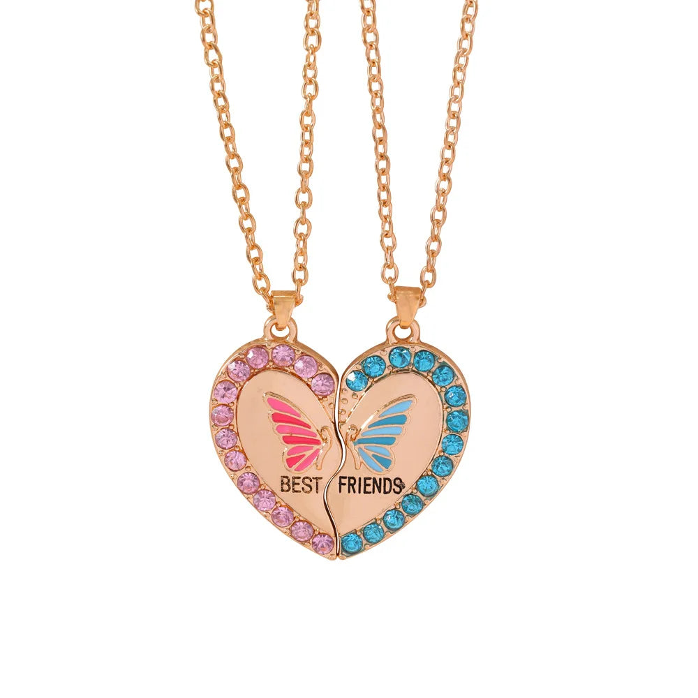 New Best Friends Necklace For Women Girls Broken Heart Puzzle Musical Note Pendant Necklaces BFF Friendship Forever Jewelry Gift    Home Decor Supply | Online Retail | ShoreShopper.com