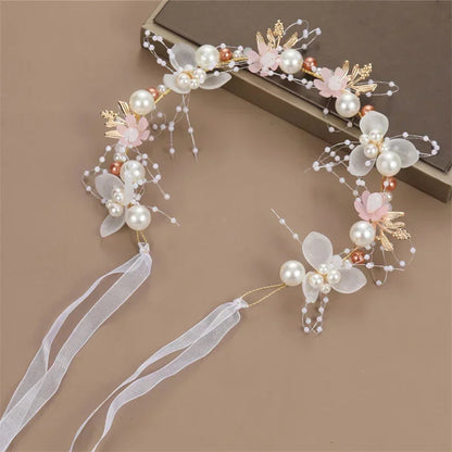 Children's Headwear Elegant Flower Wreath Fairy Crown Headband Princess Children's Hair Birthday Performance Runway Accessories    Your Coastal Marketplace | Shoreshopper.com