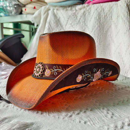 head-wear  summer hat  pearl straw hat lady hat Straw Bucket Hat Blonde coffee  beach hat  harder straw hat    Your Coastal Marketplace | Shoreshopper.com