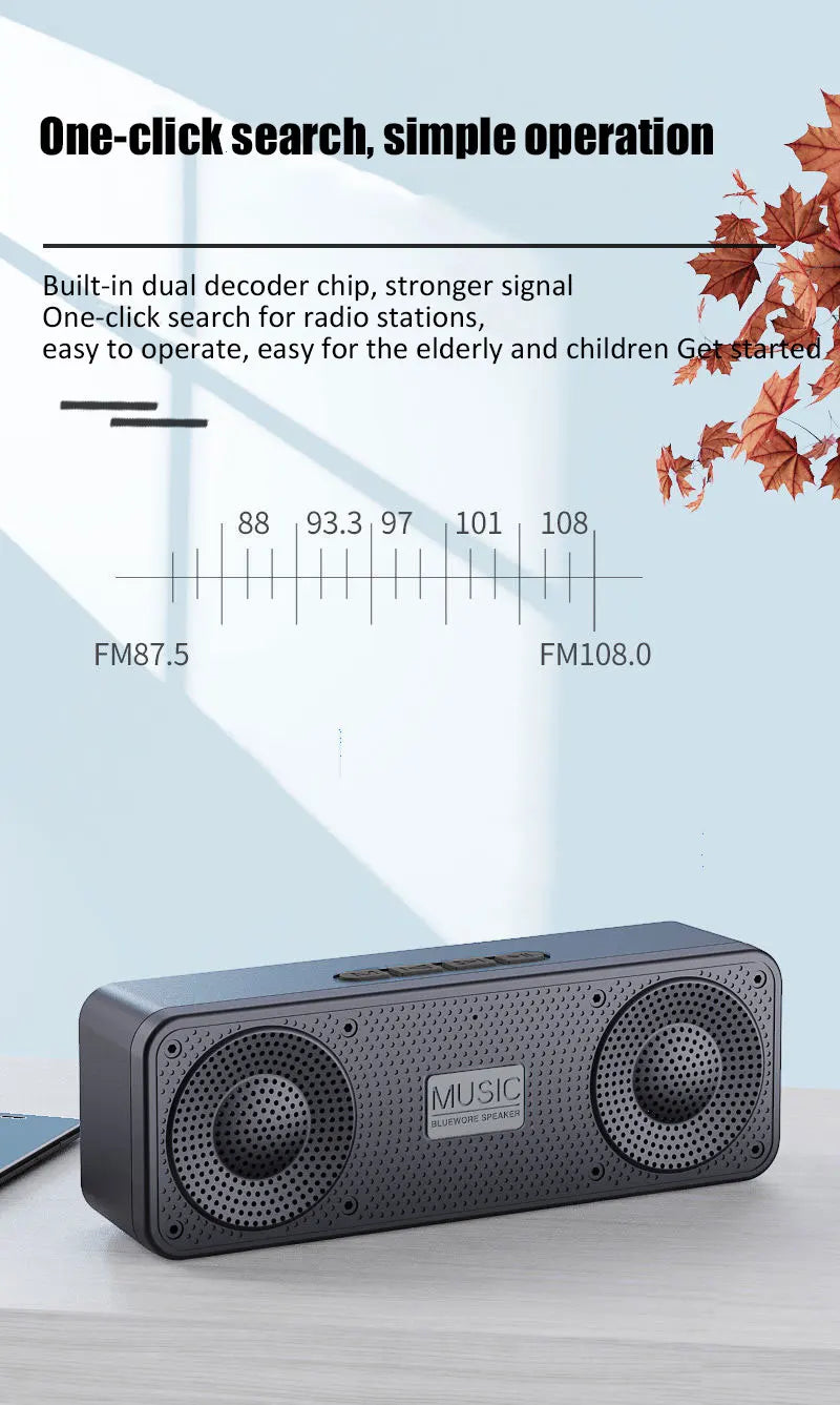S18 Wireless Creative Bluetooth Smart Speaker Mobile Phone Audio Computer Subwoofer Outdoor Convenient Radio    Home Decor Supply | Online Retail | ShoreShopper.com