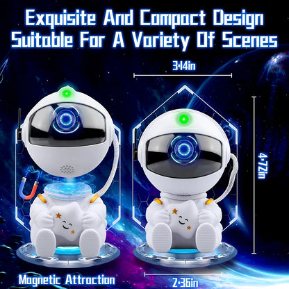 Star Projector Galaxy Night Light Astronaut Space Projector Starry Nebula Ceiling LED Lamp for Bedroom Home Decorative kids gift - ShoreCo.Shop