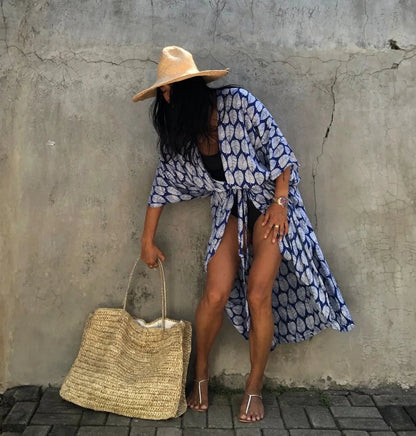 Beach Dress Tunic Cover up Embroidery Kaftan Saida de Praia Women Bikini Cover-up Pareo Sarong Beachwear    Your Coastal Marketplace | Shoreshopper.com