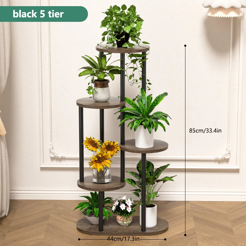 Plant Stand and Flower Stand Storage Shelf 4/5/6 Tier Flower Shelf Planter Rack Storage Organizer Display Indoor Garden Balcony    Home Decor Supply | Online Retail | ShoreShopper.com