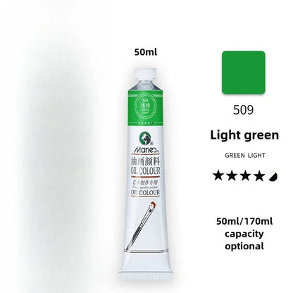 Maries Oil Paint 50ML Oil Painting Art Creation Pigment Large Oil Paint Paint Single Commonly Used 24 Colors    Home Decor Supply | Online Retail | ShoreShopper.com