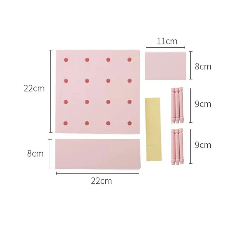 Home Decor Wall Shelves Decoration Hole Board Wall Storage Rack Storage Shelf Kitchen Bedroom Hanging Wall Shelves Wall Decor    Home Decor Supply | Online Retail | ShoreShopper.com