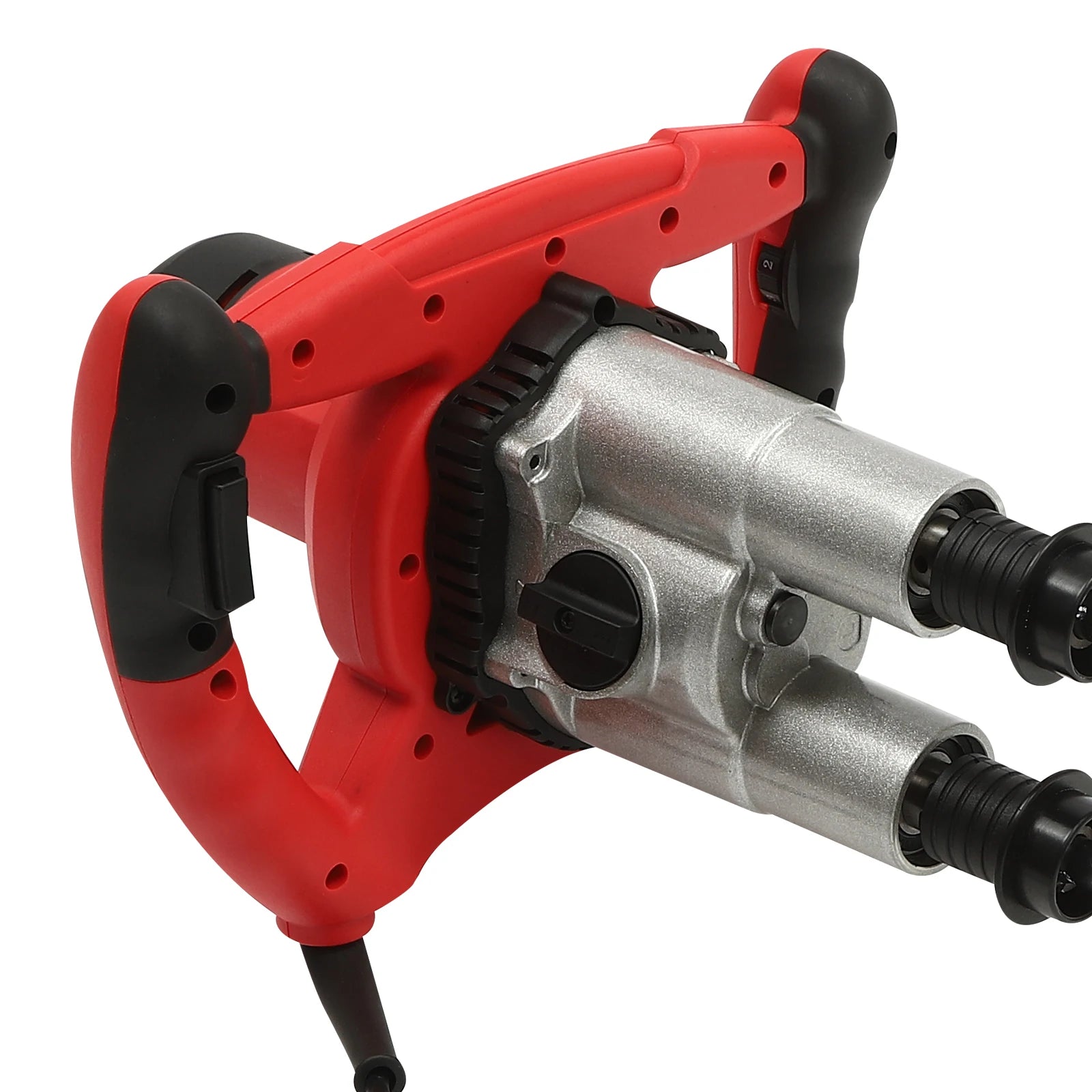2 Paddle Cement Mixer Mortar Stirrer Concrete Paint Mortar Hand Mixer 6  Speeds Optional Red 1800W / Green 2800W    Home Decor Supply | Online Retail | ShoreShopper.com